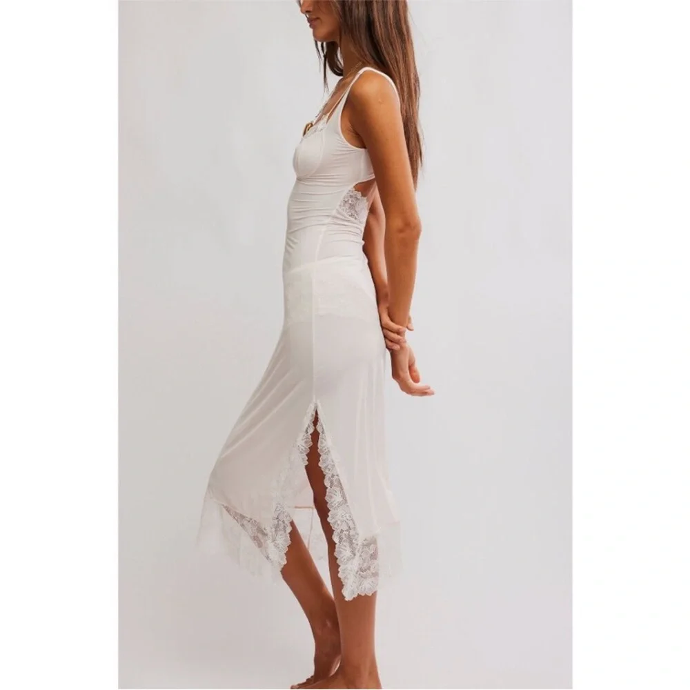 Free People Party Crasher Midi Slip - Picture 3 of 7